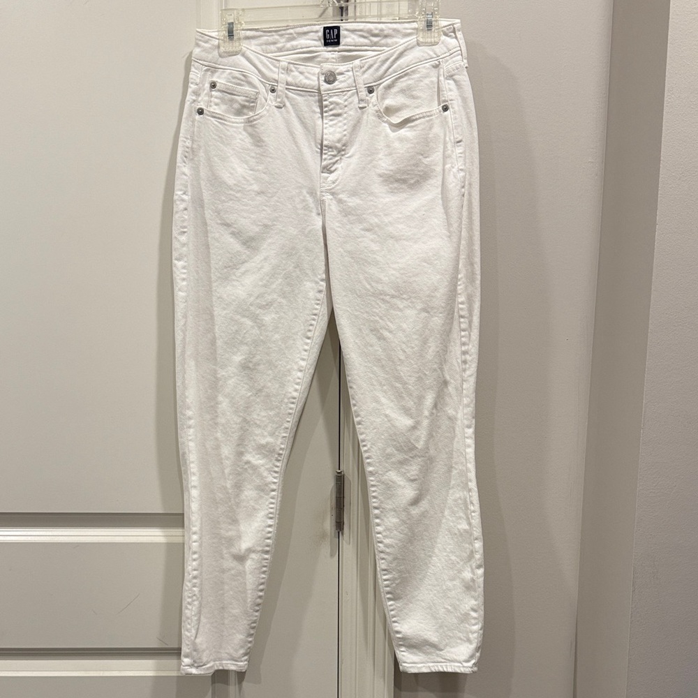 GAP Women's Crisp White Skinny Jeans